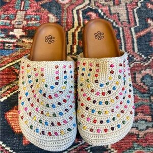 The Sak Beaded Clogs- sz 8